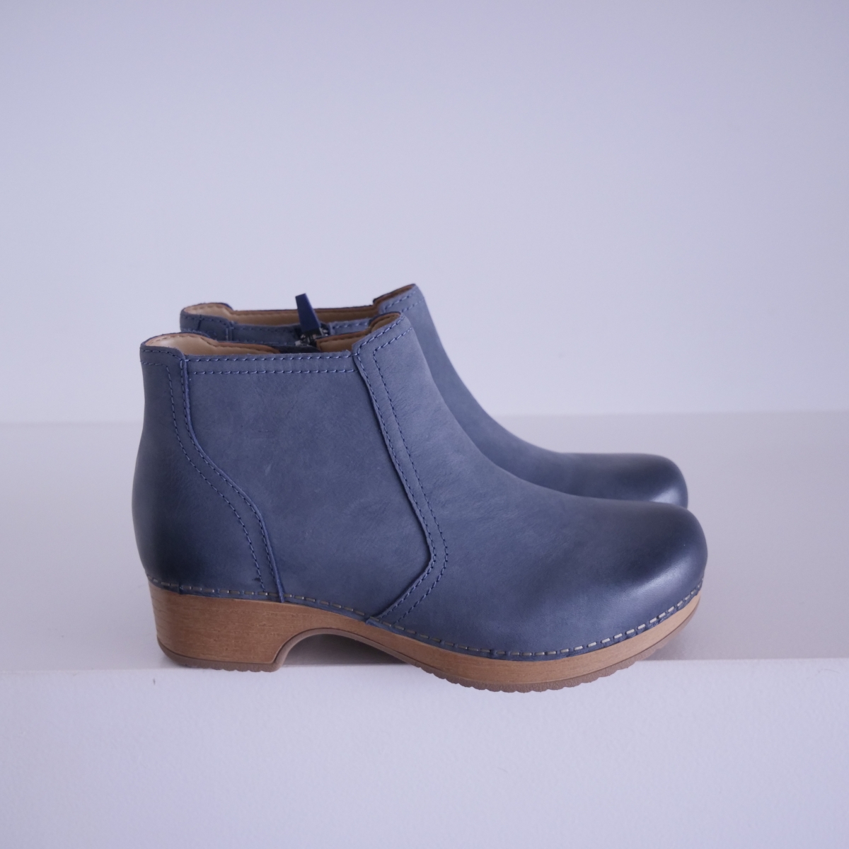 Barbara Denim Burnished Nubuck