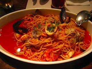 「きあっそ」のスパゲティ