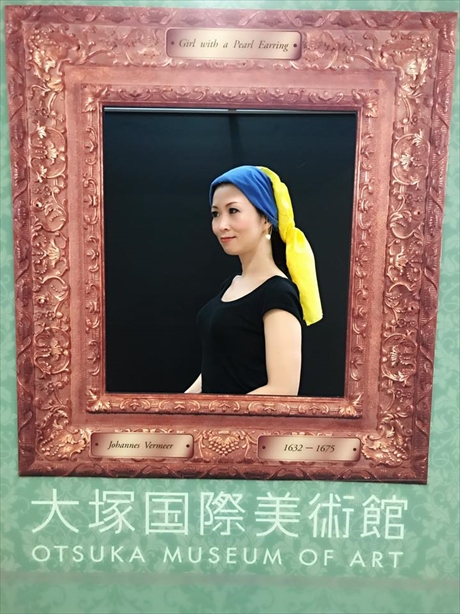 絵画】フェルメール作「真珠の耳飾りの少女」(大塚国際美術館 絵画】フェルメール作「真珠の耳飾りの少女」(大塚国際美術館