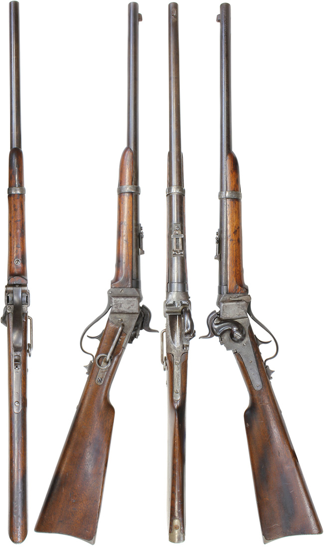 シャープス M1863 カービン (銃砲刀剣類登録証付古式銃