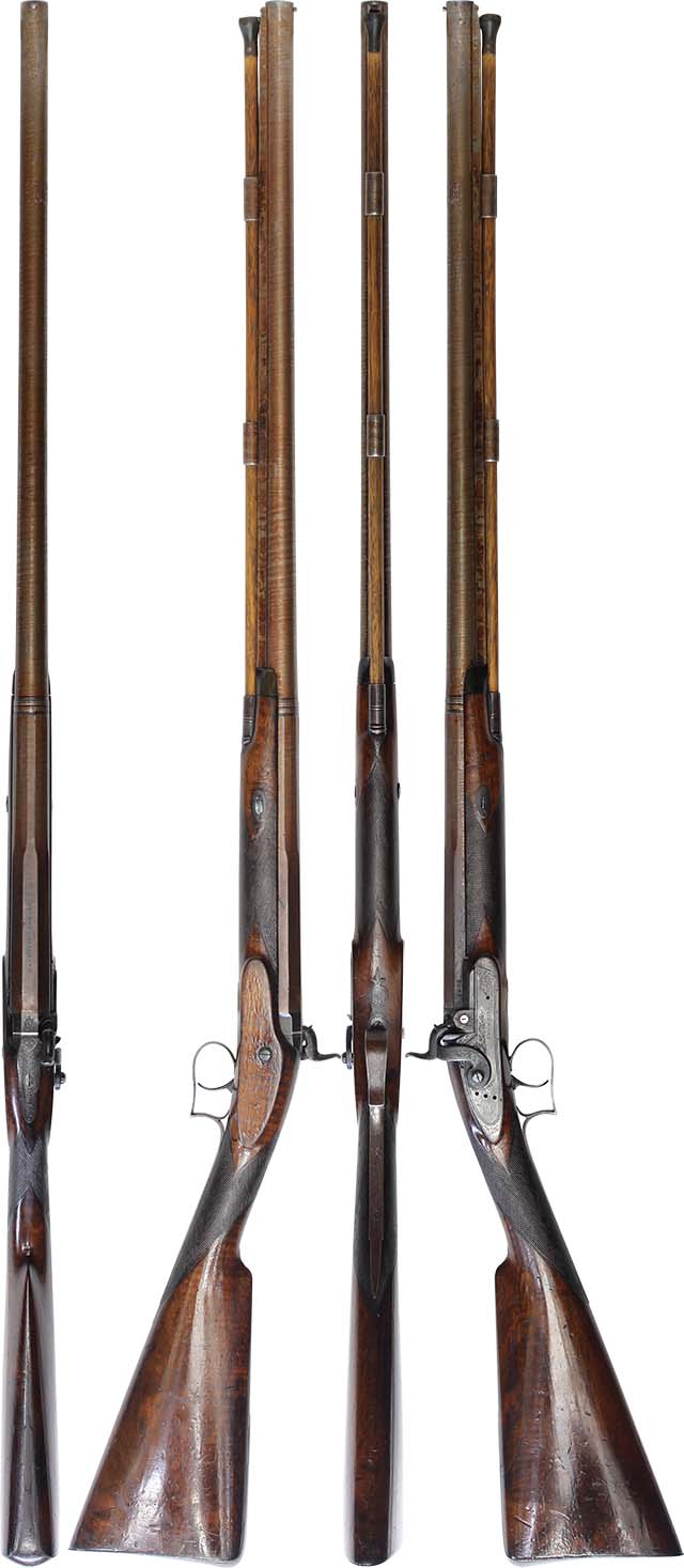 イギリス 管打式単発散弾銃 (無可動古式銃、W.A. Beckwith社製