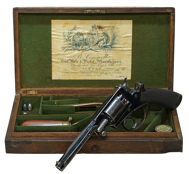 ボーモント・アダムス M1856 リボルバー (B COGSWELL社刻印入