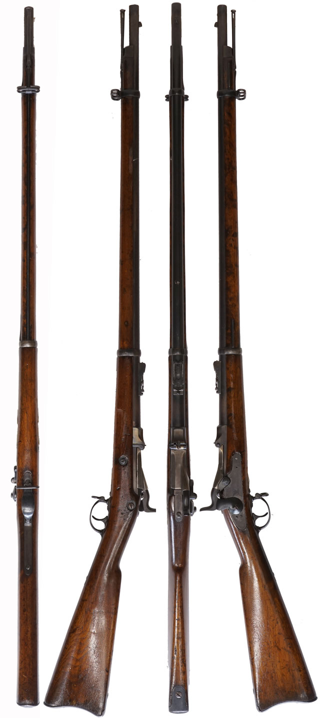 スプリングフィールド M1873 トラップ・ドア ライフル (無可動古式銃