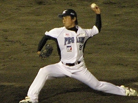 富岡投手、復活