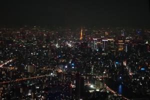 東京タワー夜景