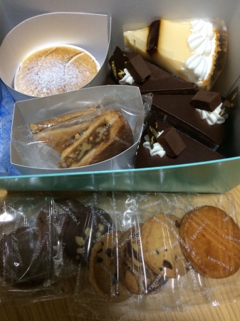 ケーキ、クッキー