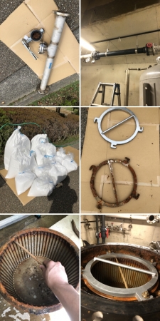 交換作業