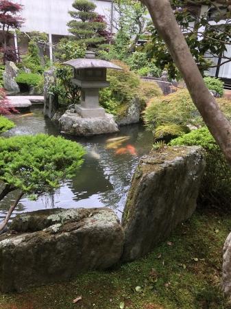 お客様の池