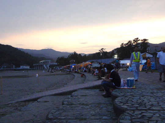 夕暮れ