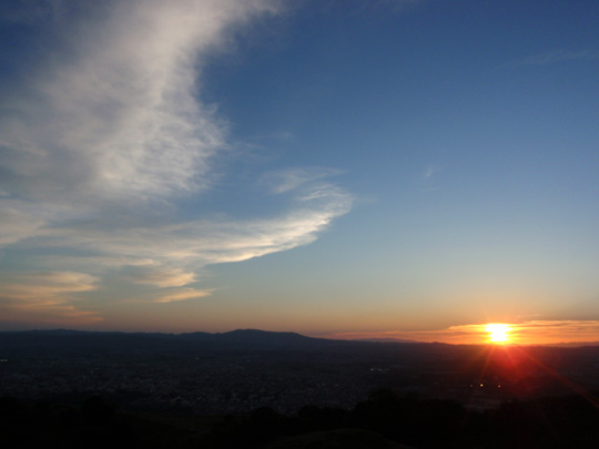 夕陽