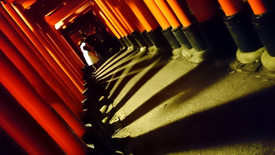 千本鳥居-闇