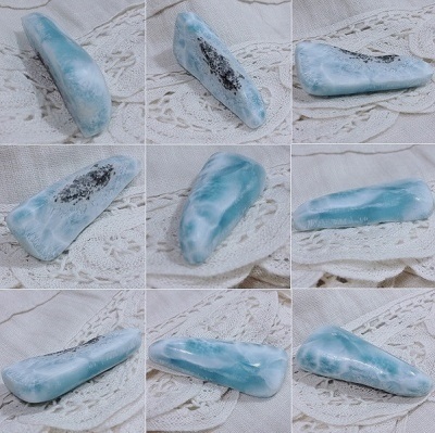 切磋琢磨 ―ラリマーを磨く | 手づくり万歳♪