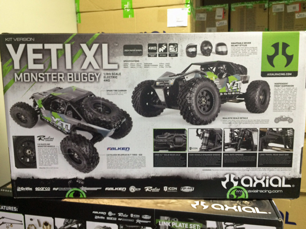 Yeti XL Axial 1/8 ロックレーサー キットバージョン入荷！ | TRESREYスタッフブログ