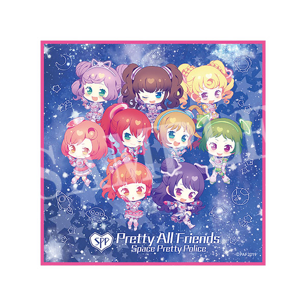 プリティーオールフレンズ 描き下ろしバレンタインコーデ 5種セット タペストリー プリティーオールフレンズ 描き下ろしバレンタインコーデ 5種セット