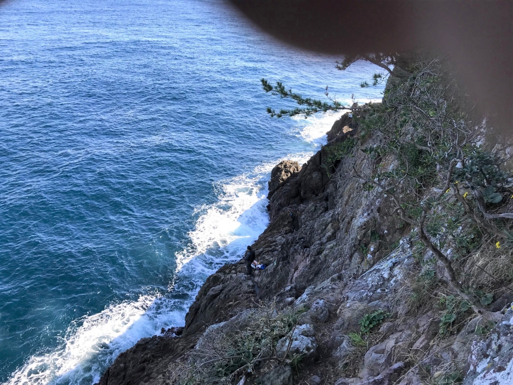 南伊豆 白浜の地磯 尾ケ崎（本根岬）に立ったものの | カルパッチョの