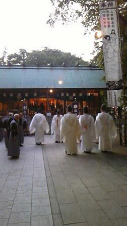 秋季例大祭 神事