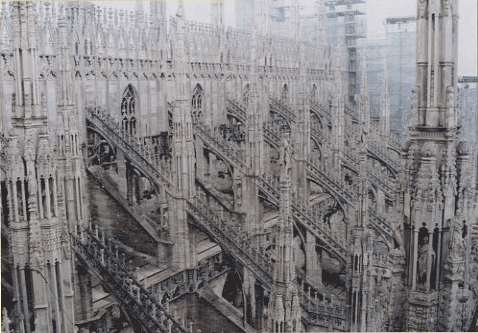 ドゥオーモゴシック建築ディディール