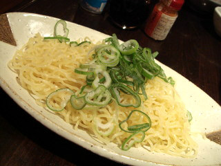〆はラーメン