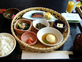 ホテルの朝食