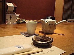 カウンターで頂きます