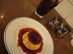 デザートはプリンにしました