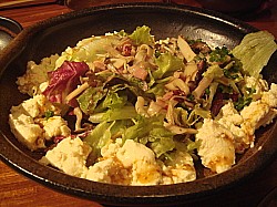 豆腐のサラダ