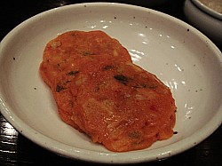 チヂミも出てきました