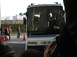 選手達が帰ってきました