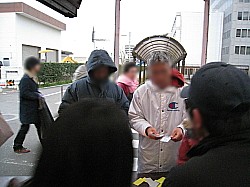 整理券ゲット!