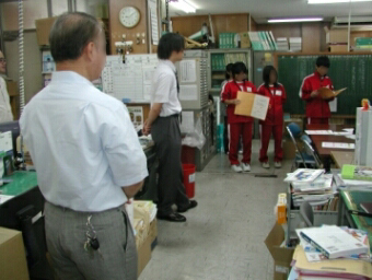 職場体験(入所式)