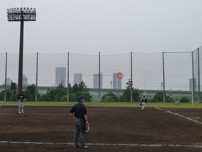 夢の島ホームラン