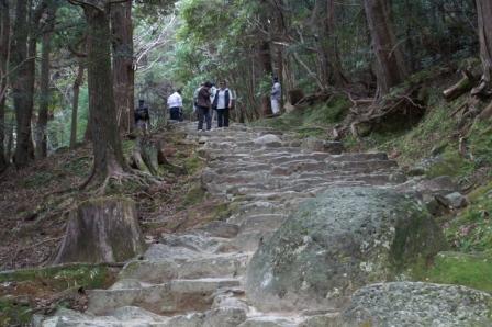 神倉神社石段
