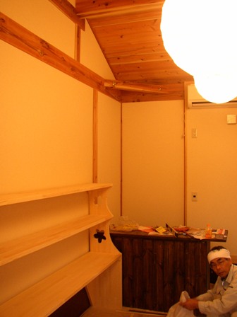 八咫からす長屋の準備