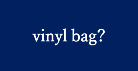vinyl bag
