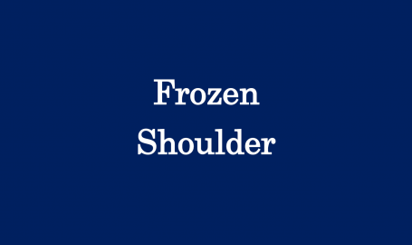 frozen shoulder