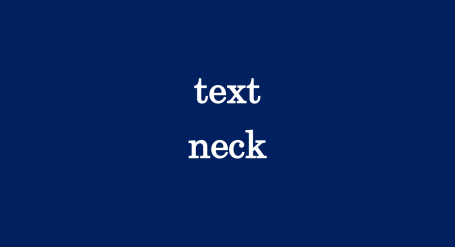 text neck