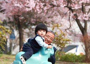 さやま きりゅう君1、3才