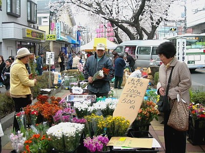 多種のお店が出ています