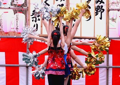 花の輪が出来ました