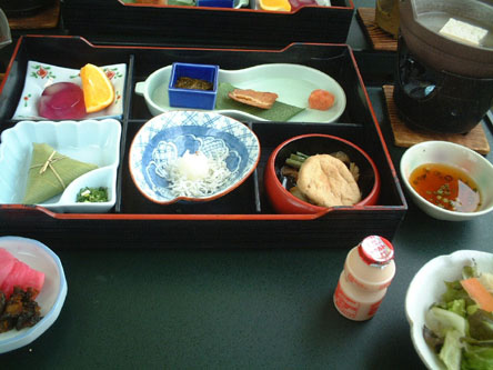 銀山荘〜朝食