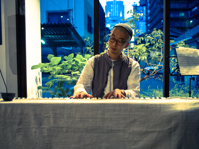 土持悠孝さんのライブ