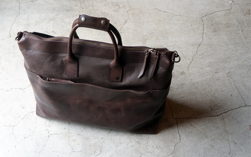 Crafted for Lexus: Roberu leather travel bag - Lexus UK Magazine
