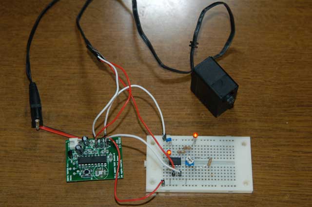 ブレッドボードで動作確認