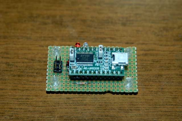 TTL<br />
コマンドテストボード