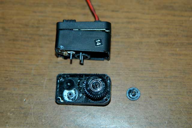 RS306MDのギア欠け