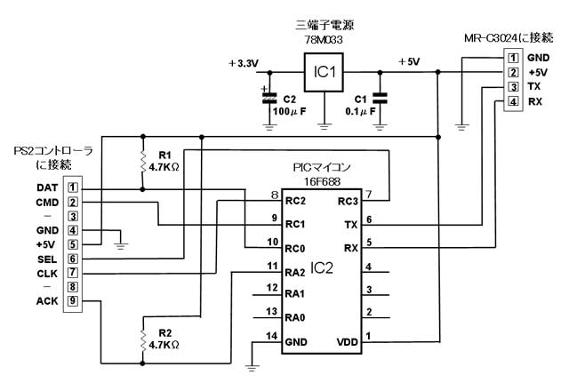試作した回路