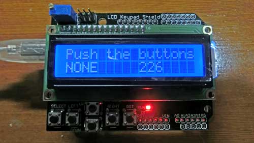 LCD Keypad Shieid