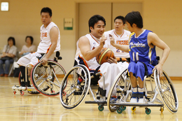 車椅子バスケットボール WHEELCHAIRBASKETBALL