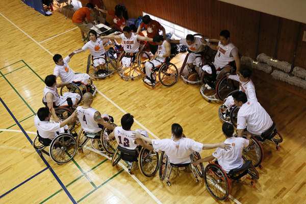 車椅子バスケットボール WHEELCHAIRBASKETBALL