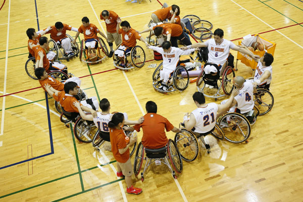 車椅子バスケットボール WHEELCHAIRBASKETBALL